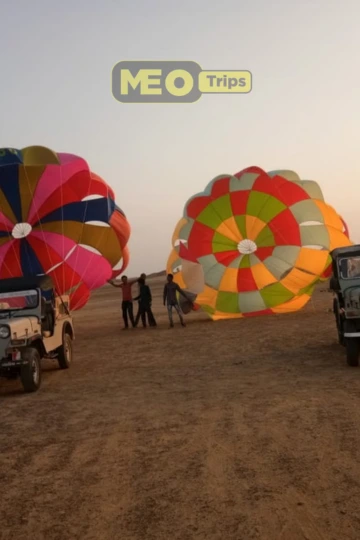 parasailing in Jaisalmer