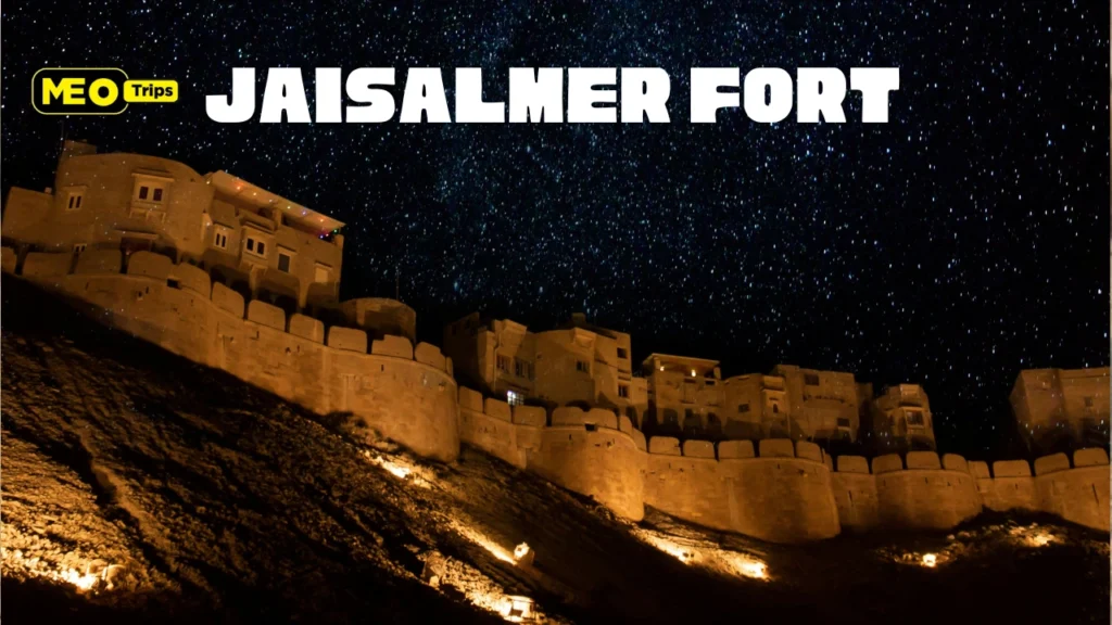 Jaisalmer at Night Is Pure Magic - fort view